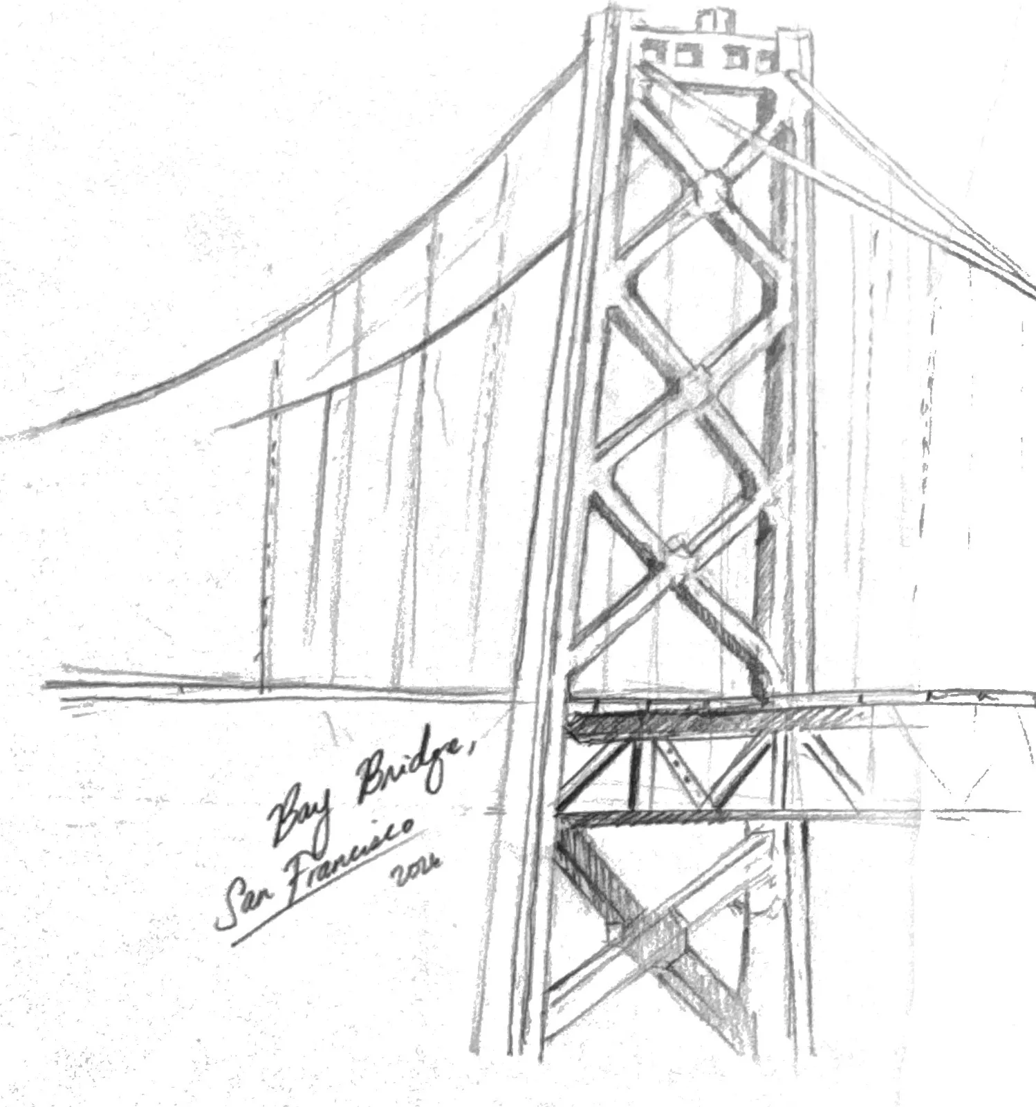 the bay bridge, san francisco